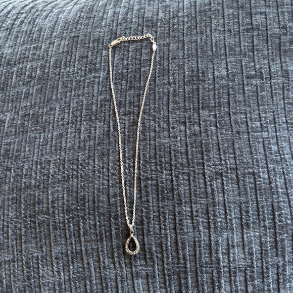 💫 Judith Jack Vintage Sterling Silver Marcasite Teardrop Necklace – Signed 925 ✨ - Picture 4 of 5